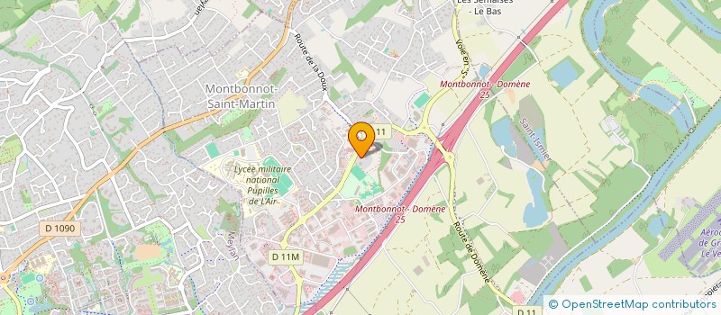 localisation de l'entreprise BRUSSIAUD CONSEIL IMMOBILIER  MONTBONNOT-SAINT-MARTIN