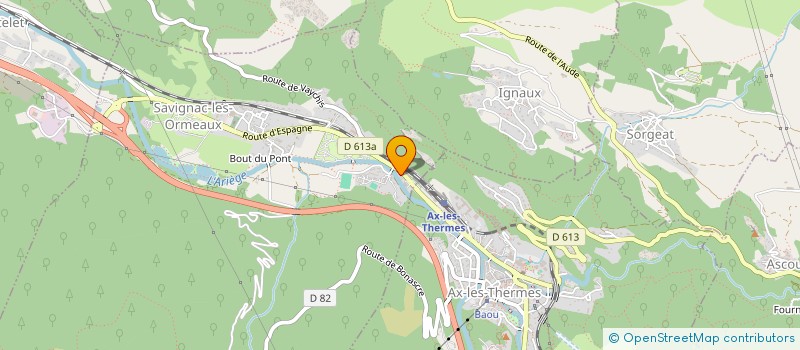 localisation de l'entreprise BRUSSOLO GUERN  SAVIGNAC-LES-ORMEAUX