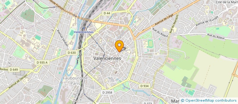 localisation de l'entreprise BRUT  VALENCIENNES