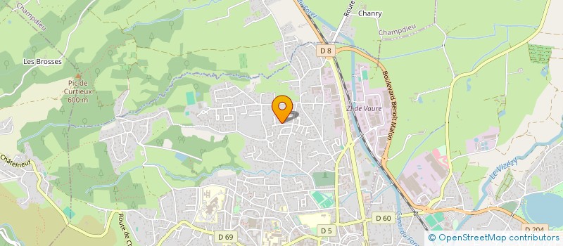 localisation de l'entreprise BRUT  MONTBRISON