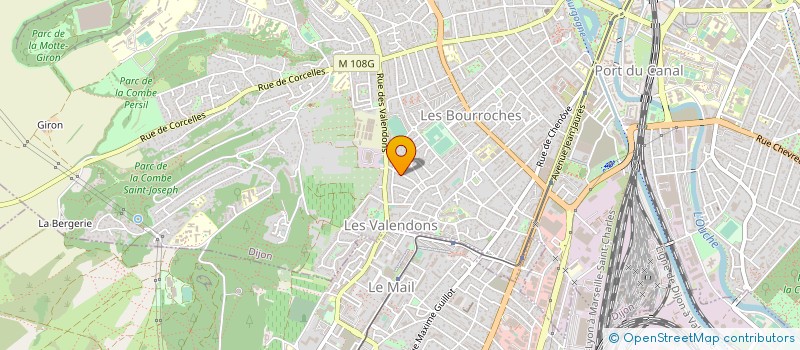 localisation de l'entreprise BRUT ET VEGETAL à DIJON