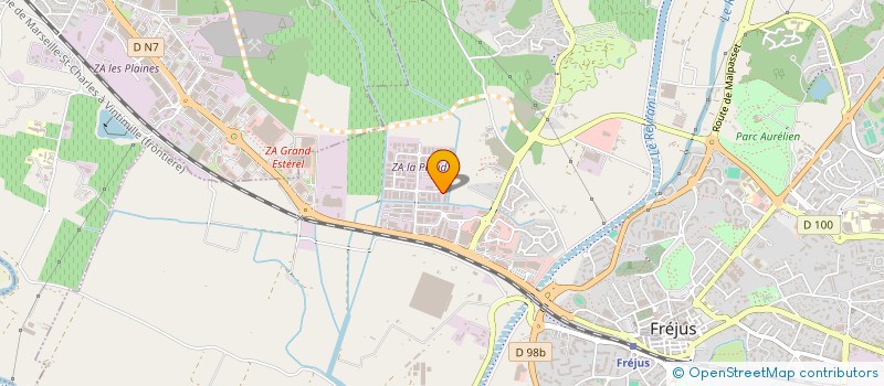 localisation de l'entreprise BRUT ORIGIN à FREJUS