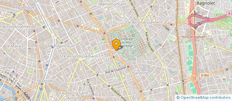 localisation de l'entreprise BRUTA  PARIS