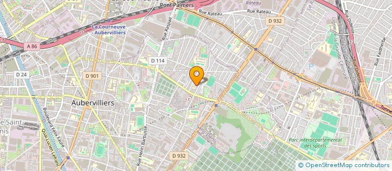 localisation de l'entreprise BRUTE DE POMME  AUBERVILLIERS