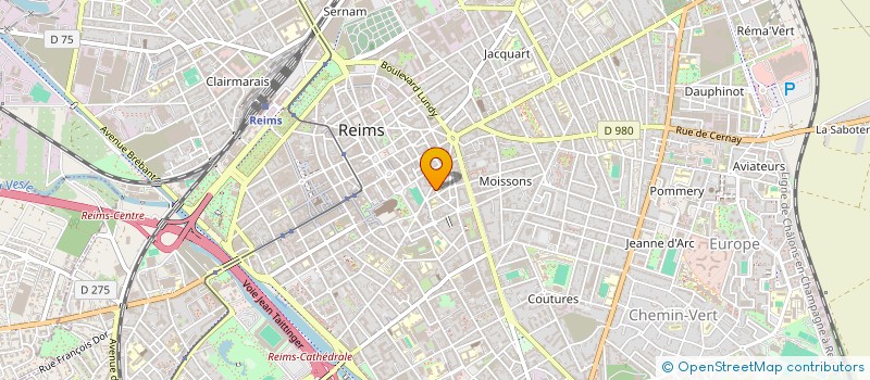 localisation de l'entreprise BRUTE NATURE à REIMS