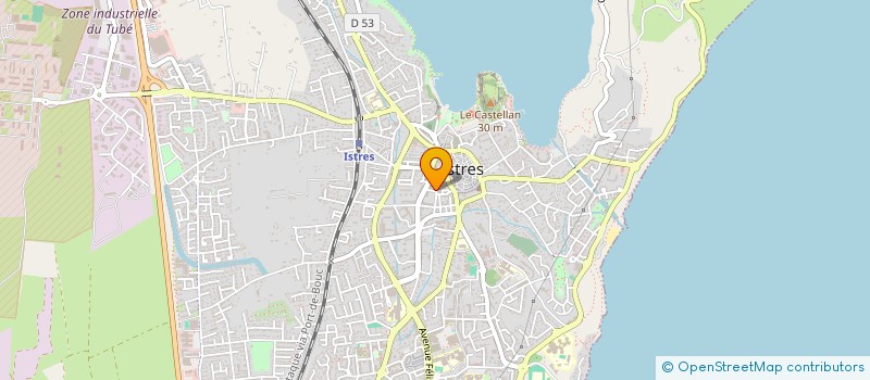 localisation de l'entreprise BRUVEL  ISTRES