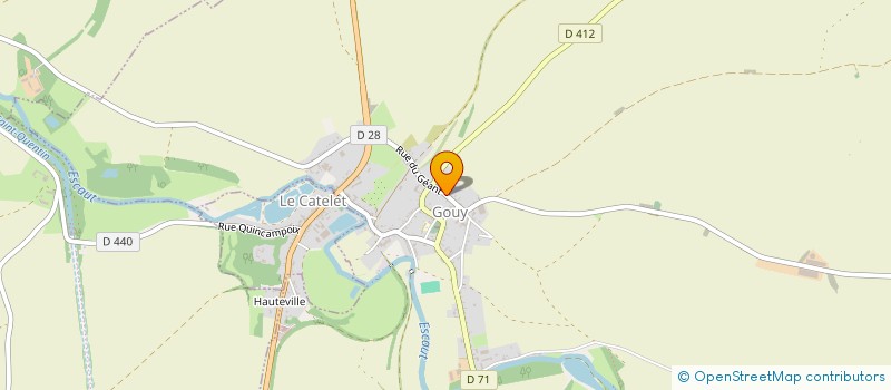 localisation de l'entreprise BRUYAGRI  GOUY