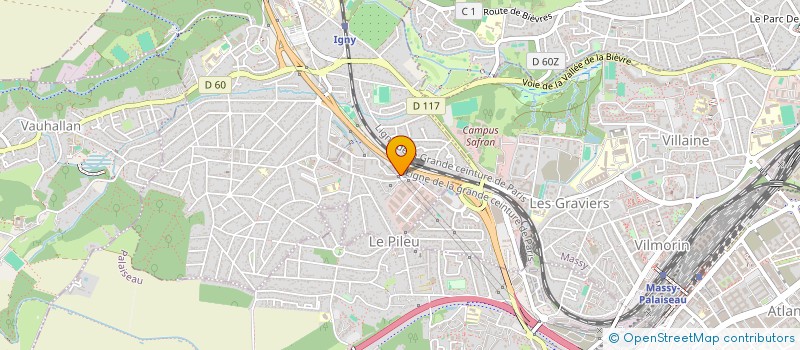 localisation de l'entreprise BRUYAND BATIMENT CONSEIL à IGNY
