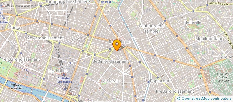 localisation de l'entreprise BRUYANTES  PARIS