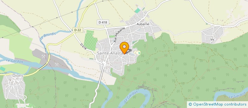 localisation de l'entreprise BRUYAS à LA CALMETTE