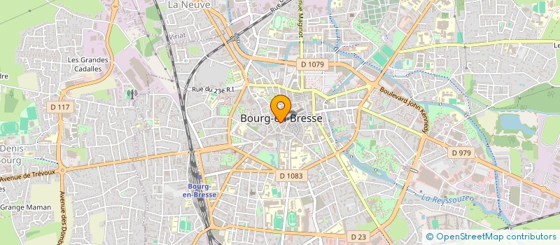 localisation de l'entreprise BRUYAS STEPHANE  BOURG-EN-BRESSE