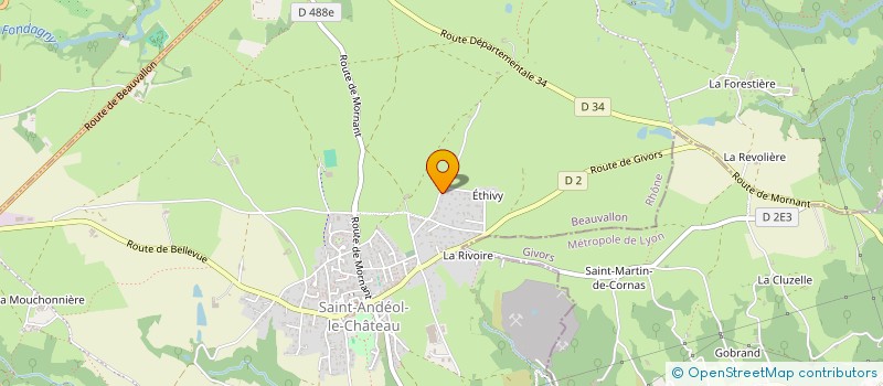 localisation de l'entreprise BRUYERE IMMO  BEAUVALLON