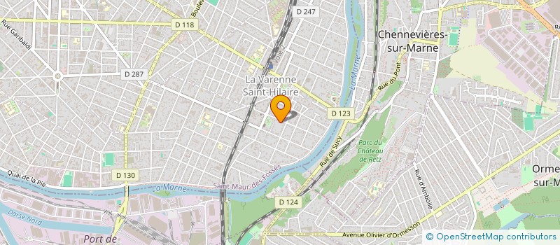 localisation de l'entreprise BRUZHS  PARIS