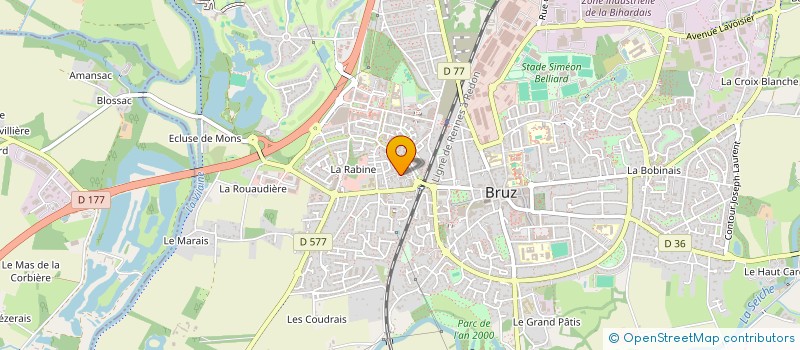 localisation de l'entreprise BRUZIK  BRUZ