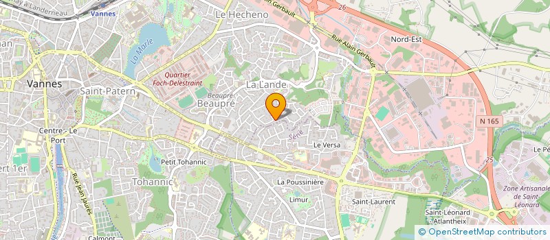 localisation de l'entreprise BRUZTUNIS à VANNES