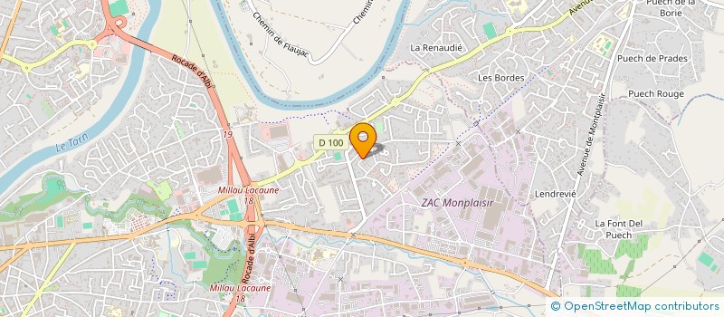 localisation de l'entreprise BRUZZECHESSE à ALBI