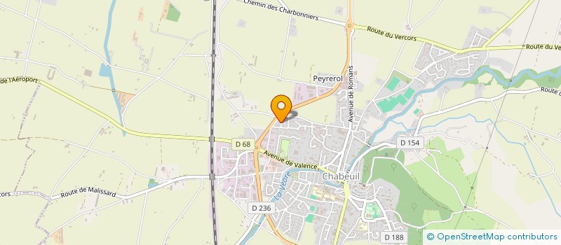 localisation de l'entreprise BRUZZESE à CHABEUIL