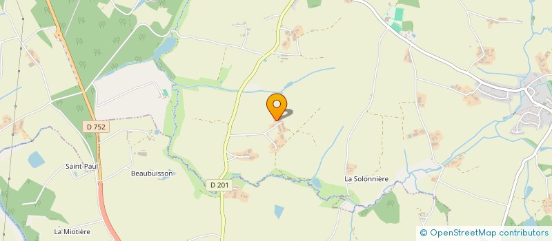 localisation de l'entreprise BRV à MONTREVAULT-SUR-EVRE