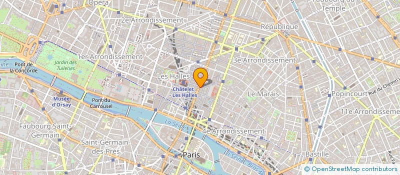 localisation de l'entreprise BRW  PARIS