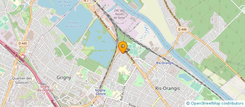 localisation de l'entreprise BRW PROTECT à RIS-ORANGIS