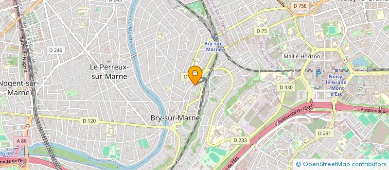localisation de l'entreprise BRY CONFORT à ALFORTVILLE