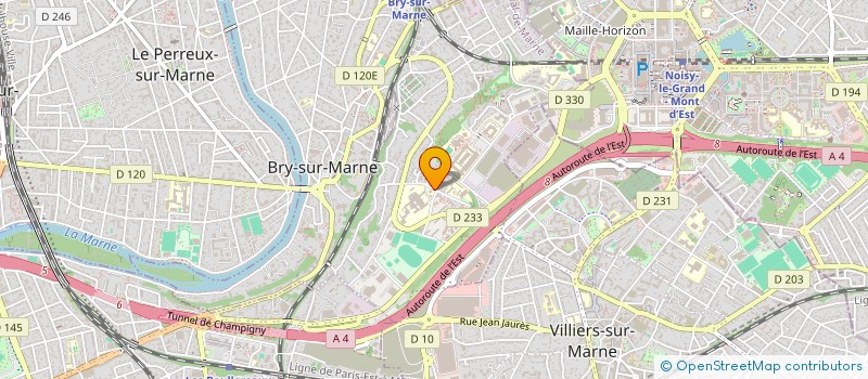 localisation de l'entreprise BRY PIZZA  BRY-SUR-MARNE