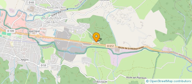 localisation de l'entreprise BRY TRANSPORTS INTERNATIONAUX  BOUT-DU-PONT-DE-L ARN