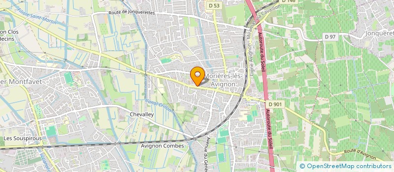 localisation de l'entreprise BRYA  MORIERES-LES-AVIGNON