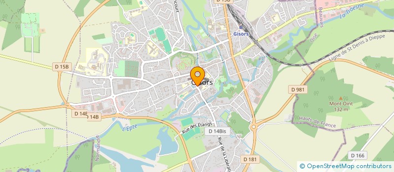 localisation de l'entreprise BRYAN à GISORS