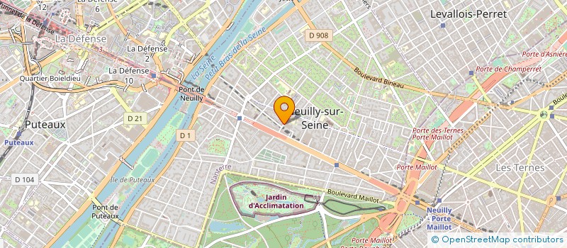 localisation de l'entreprise BRYAN à NEUILLY-SUR-SEINE