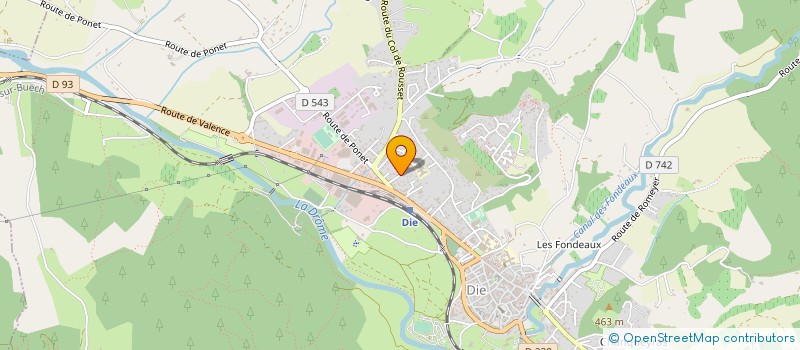 localisation de l'entreprise BRYAN BOUFFIER  DIE