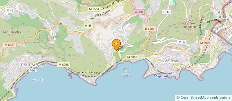 localisation de l'entreprise BRYANT YACHT CONSULTANTS  EZE