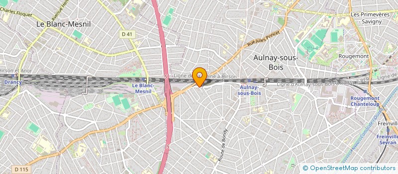 localisation de l'entreprise BRYASA PARIS à AULNAY-SOUS-BOIS