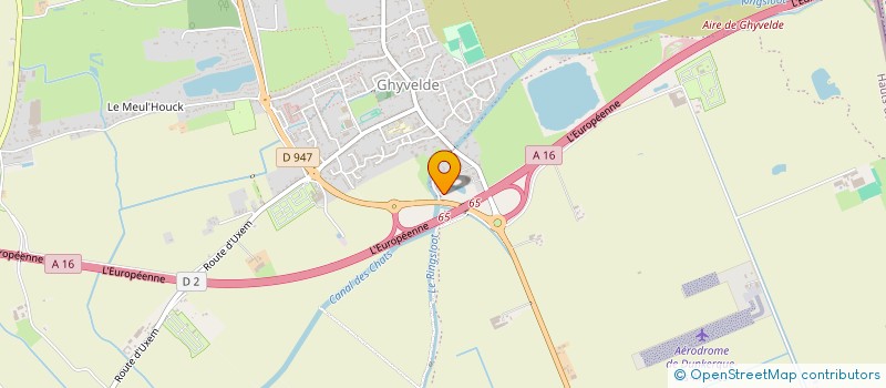 localisation de l'entreprise BRYGO  GHYVELDE