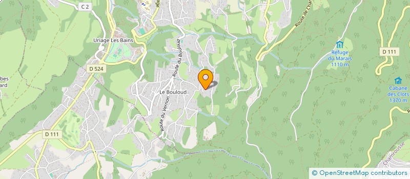 localisation de l'entreprise BRYLA QPMM  SAINT-MARTIN-D'URIAGE