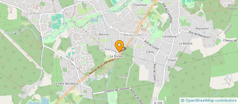 localisation de l'entreprise BRYM  GRADIGNAN