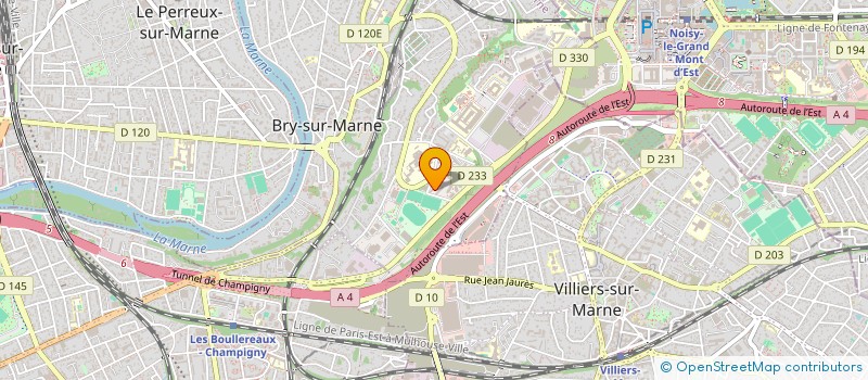 localisation de l'entreprise BRYMOIRE  BRY-SUR-MARNE