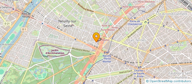 localisation de l'entreprise BRYO à NEUILLY-SUR-SEINE
