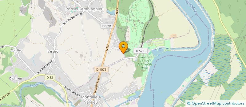 localisation de l'entreprise BRYO'M  PORCIEU-AMBLAGNIEU