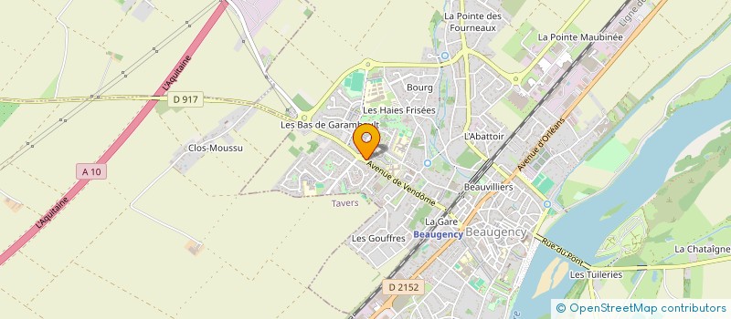 localisation de l'entreprise BRYONIA  MEUNG-SUR-LOIRE
