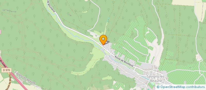 localisation de l'entreprise BRZ ARCHITECTE  SAVIGNY-LES-BEAUNE