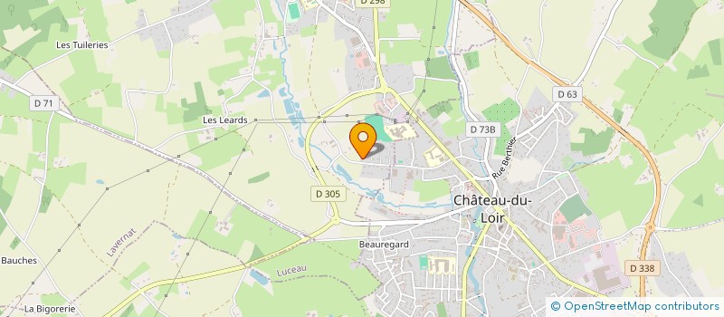 localisation de l'entreprise BRZ MOTORSPORT  LUCEAU