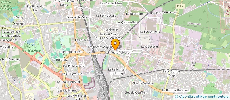 localisation de l'entreprise BS à SARAN