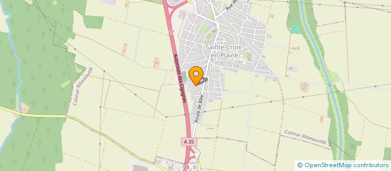localisation de l'entreprise BS  SAINTE-CROIX-EN-PLAINE