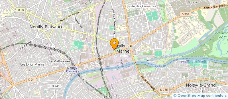 localisation de l'entreprise BS à NEUILLY-SUR-MARNE