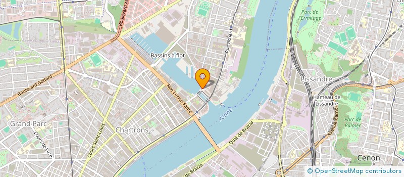 localisation de l'entreprise BS à BORDEAUX