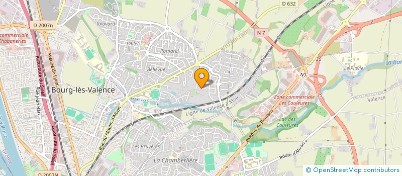 localisation de l'entreprise BS  BEAUMONT-LES-VALENCE