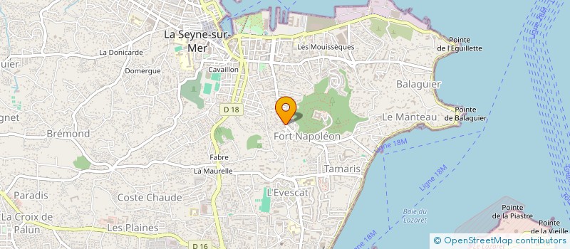 localisation de l'entreprise BS'93 à LA SEYNE-SUR-MER