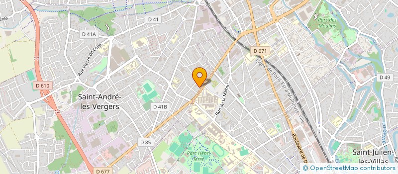 localisation de l'entreprise BS à SAINT-ANDRE-LES-VERGERS
