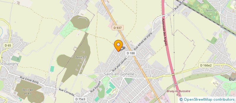 localisation de l'entreprise BS & AE  SAINS-EN-GOHELLE